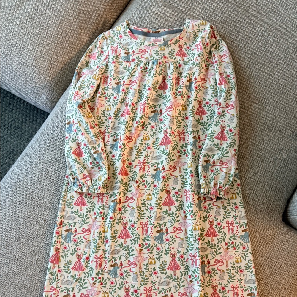 Mini Boden Nutcracker Themed Nightgown
